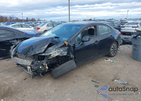 2012 Honda Civic Ex from USA, damaged, VIN 19XFB2F8XCE365102